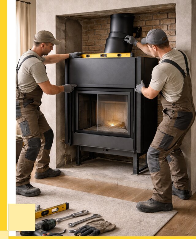 Установка каминных топок в Серпухове под ключ от 18290 р. | ЭриданСрп