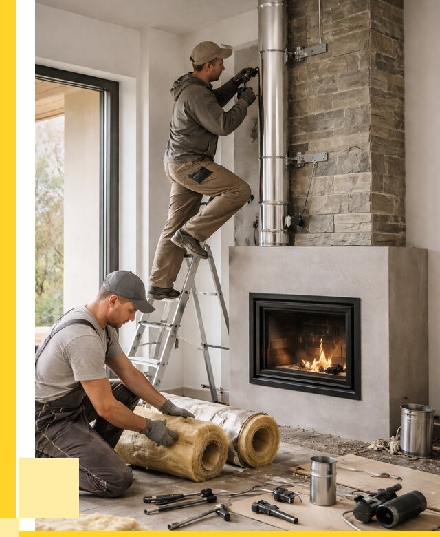 Монтаж дымоходов для каминов в Серпухове от 15242 р. ЭриданСрп