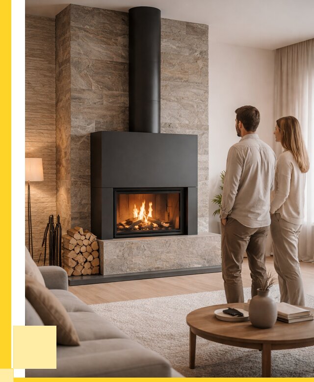 Закрытые камины под ключ в Серпухове от 121932 р., ЭриданСрп