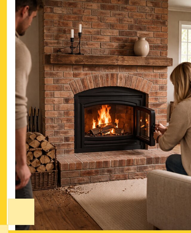 Кирпичные камины под ключ в Серпухове от 152415 р. | ЭриданСрп