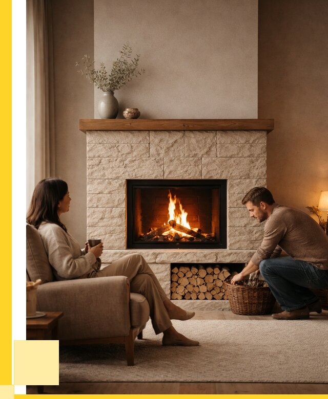 Камины для дома в Серпухове под ключ от 152415 р. | ЭриданСрп