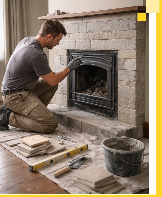 Профессиональный ремонт каминов в Серпухове восстановление и сервис