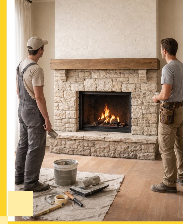 Отделка каминов в Серпухове от 6605 р. под ключ | ЭриданСрп