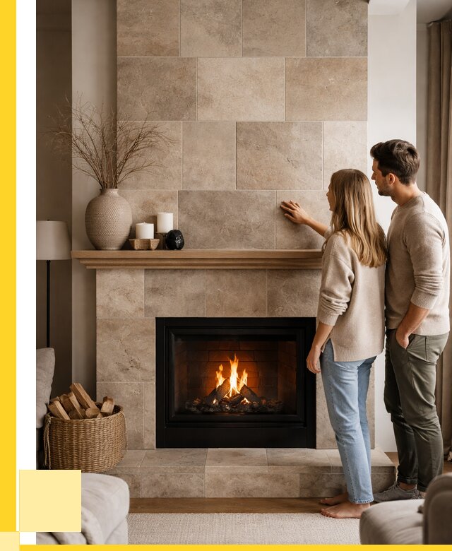 Облицовка каминов керамогранитом в Серпухове от 4572 р. | ЭриданСрп