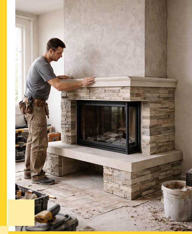 Изготовление каминов под ключ в Серпухове от 152415 р. | ЭриданСрп