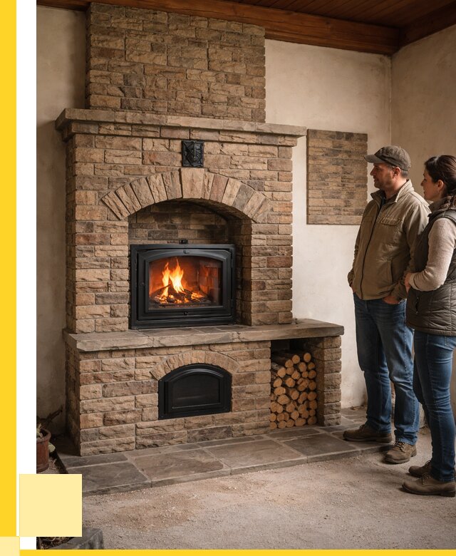 Кирпичная печь под ключ в Серпухове от 152415 р. | ЭриданСрп