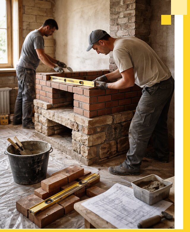 Изготовление и установка печей под ключ в Серпухове с гарантией