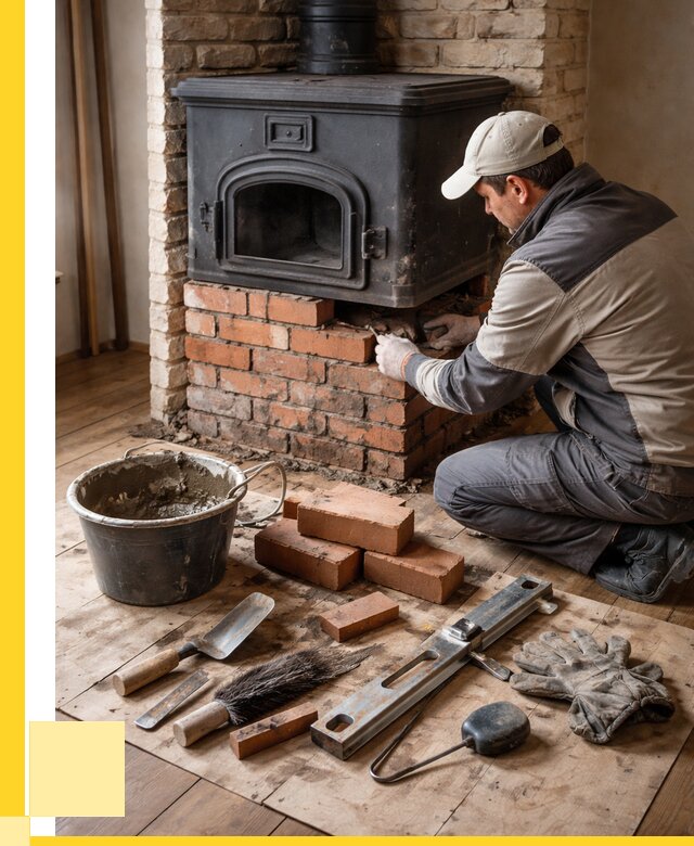 Ремонт печей в Серпухове от 12193 р., услуги печника ЭриданСрп