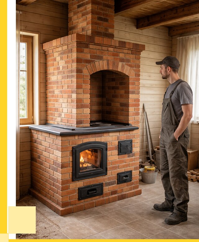 Кирпичные печи в Серпухове: купить от 152415 р. | ЭриданСрп