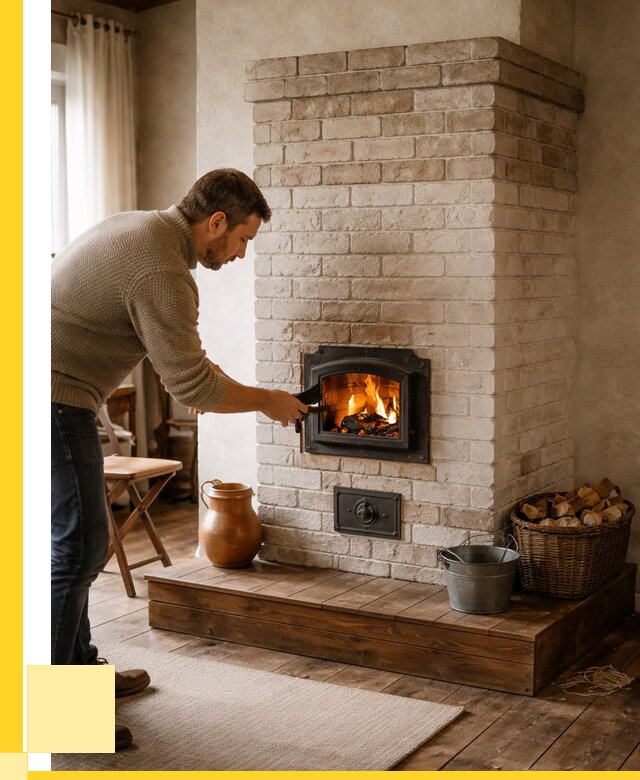 Печь голландка из кирпича в Серпухове от 86369 р. | ЭриданСрп