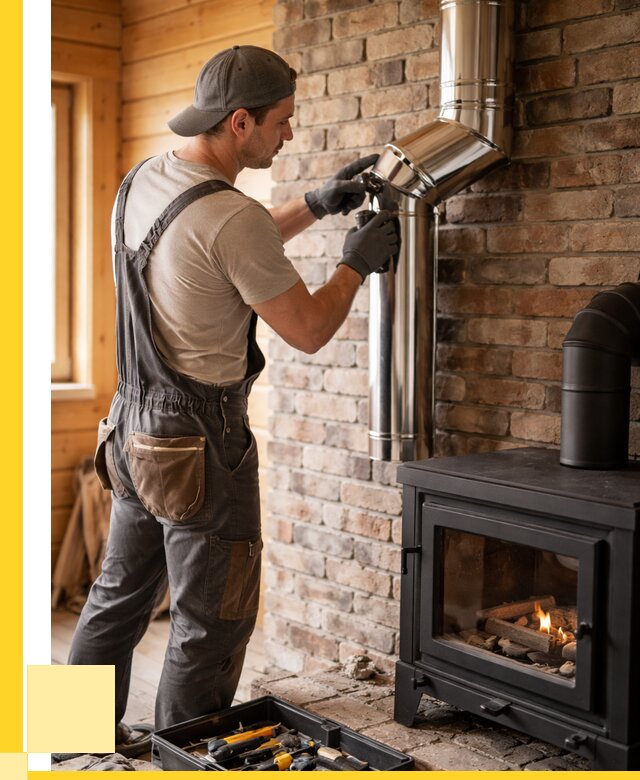 Монтаж дымоходов для печей в Серпухове от 7621 р. | ЭриданСрп