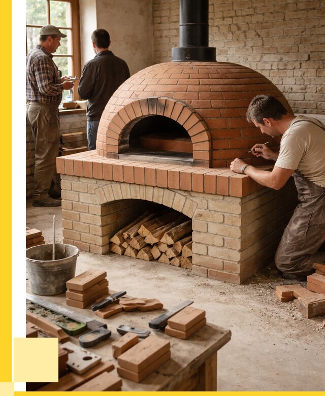 Помпейская печь дровяная для пиццы в Серпухове | ЭриданСрп от 203220 р.