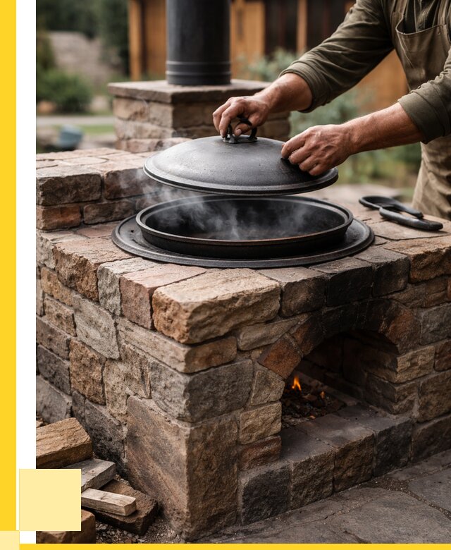 Печи для казана в Серпухове по цене от 18290 р. | ЭриданСрп