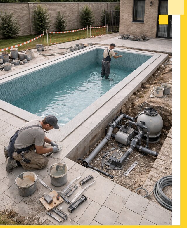 Строительство бассейнов под ключ в Серпухове: проекты и монтаж