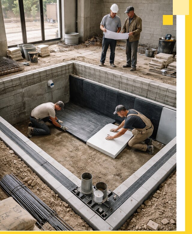 Проекты частных и общественных бассейнов под ключ в Серпухове