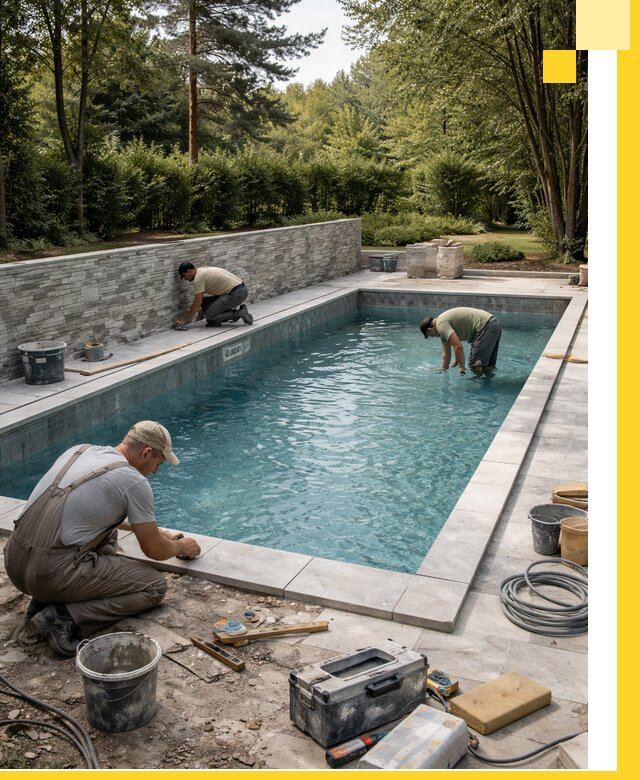 Проектирование и строительство частных бассейнов в Серпухове