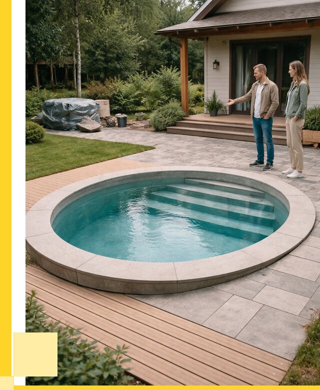 Бассейн на даче под ключ в Серпухове от 203220 р., ЭриданСрп