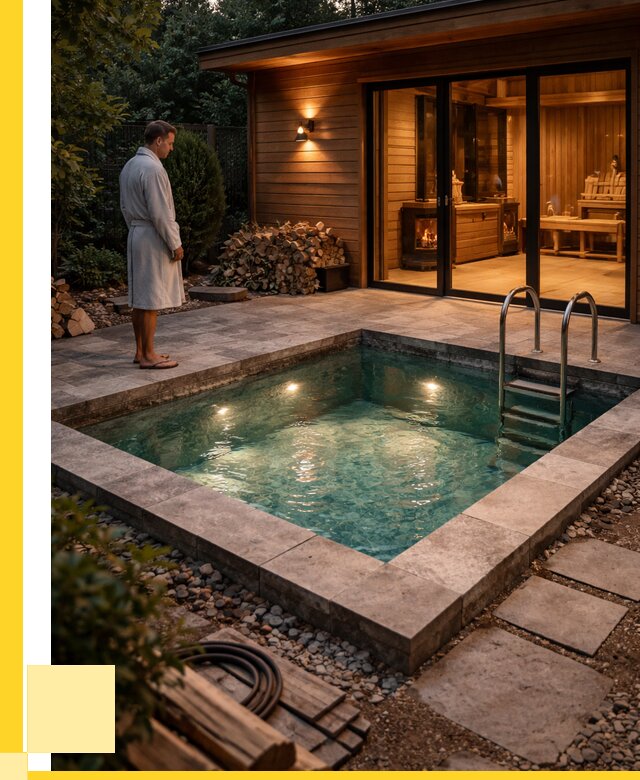 Бани с бассейном под ключ в Серпухове от 96530 р. | ЭриданСрп