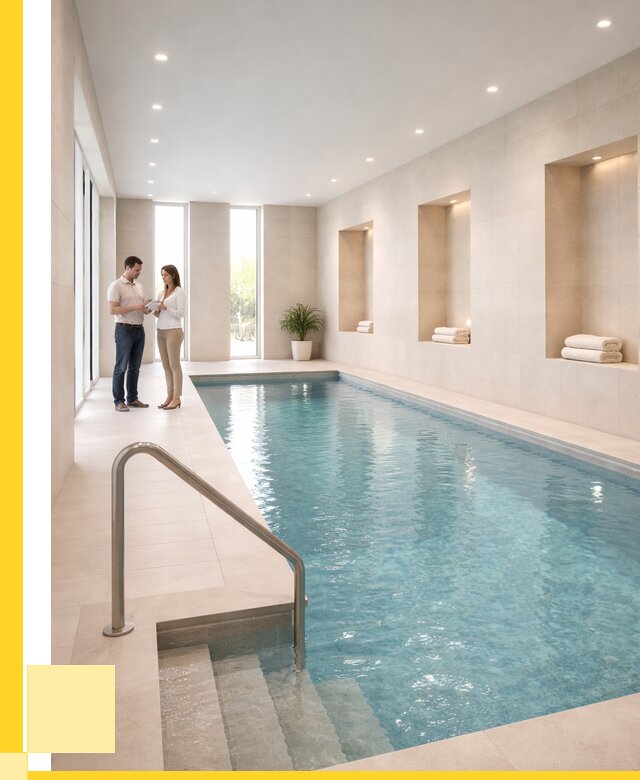 Бассейны в помещении под ключ в Серпухове от 1524150 р. | ЭриданСрп