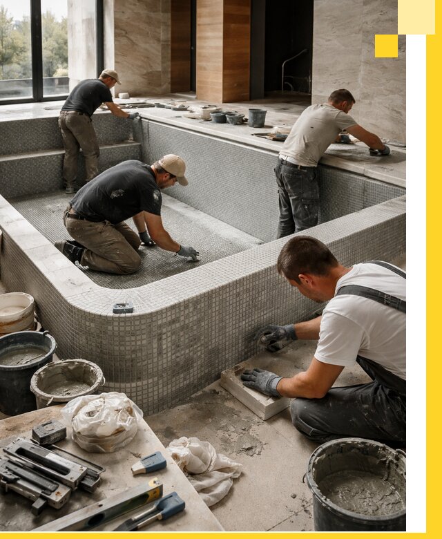 Строительство и установка СПА бассейнов под ключ в Серпухове