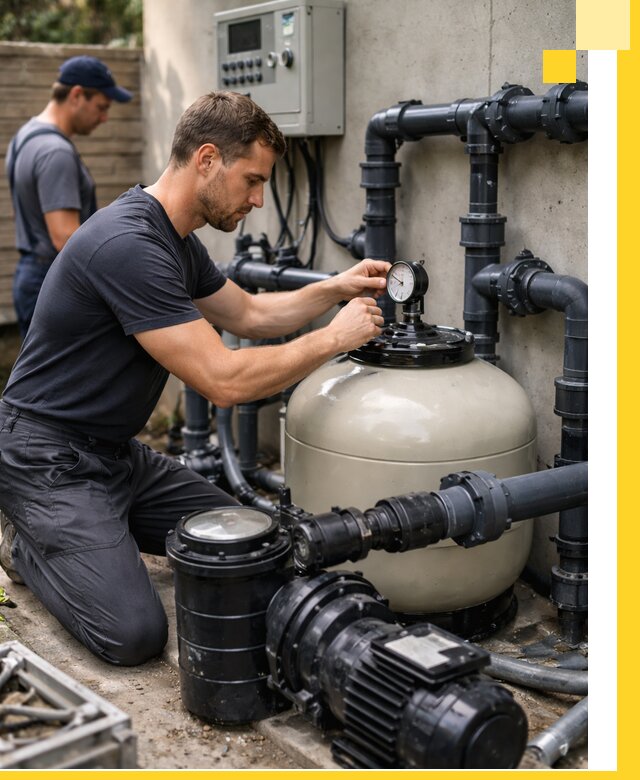 Поставка и монтаж фильтровального оборудования для бассейнов в Серпухове