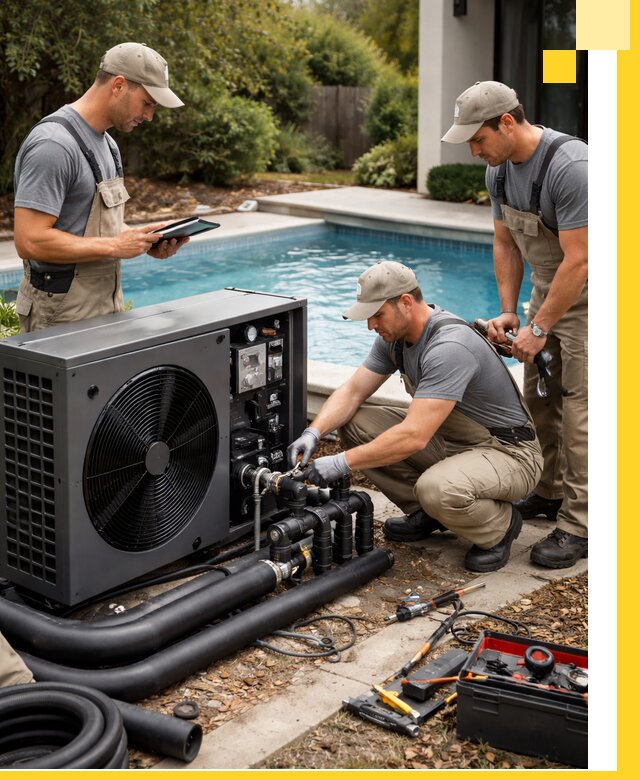 Проектирование и установка тепловых насосов для бассейнов в Серпухове