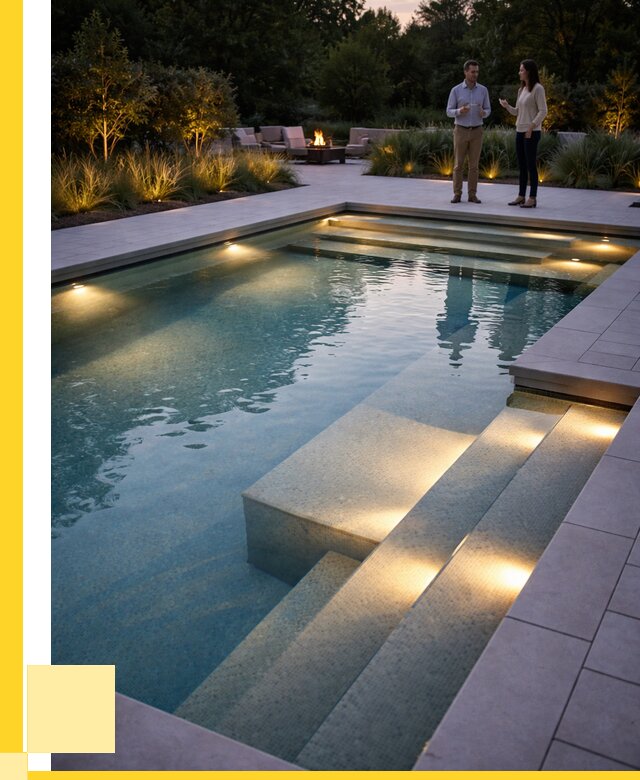 Освещение бассейнов в Серпухове под ключ от 25403 р. | ЭриданСрп