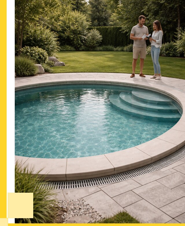 Круглые каркасные бассейны купить в Серпухове от 254025 р. | ЭриданСрп