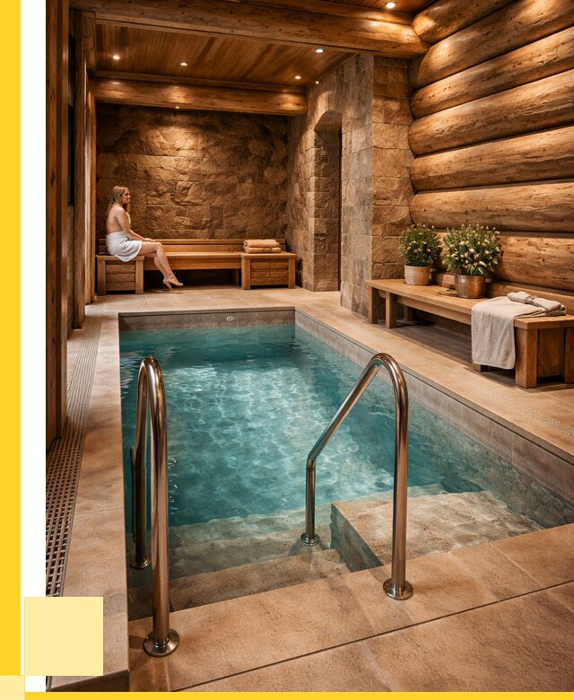 Аренда бани с бассейном в Серпухове от 1524150 р. | ЭриданСрп