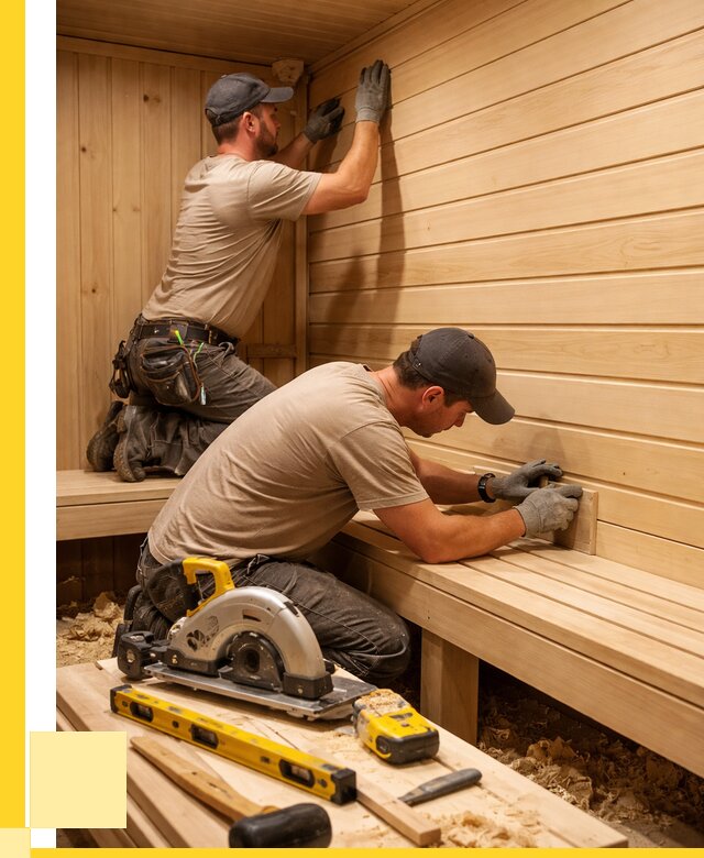 Обшивка саун вагонкой в Серпухове от 2540 р. | ЭриданСрп