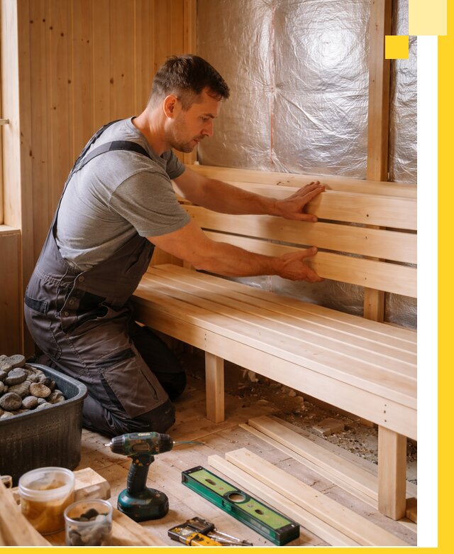 Проектирование, изготовление и монтаж финских саун в Серпухове