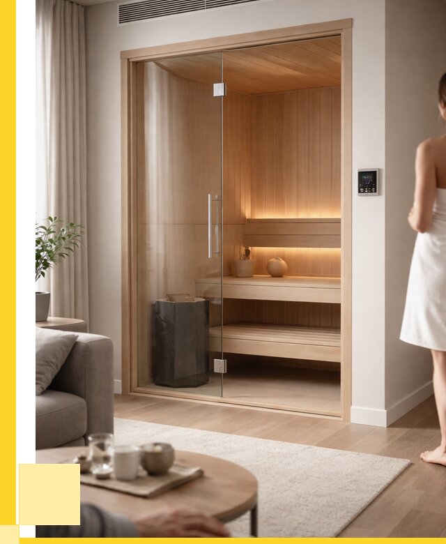 Сауна в квартире под ключ в Серпухове от 121932 р. ЭриданСрп