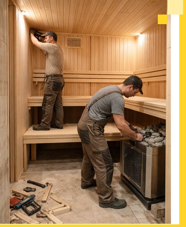 Купить сауну под ключ в Серпухове с монтажом и гарантией