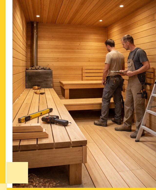 Отделка бань и саун в Серпухове по цене от 4572 р. | ЭриданСрп