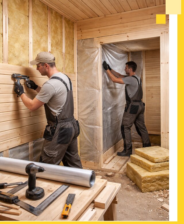 Бани под ключ в Серпухове с проектом и полным монтажом