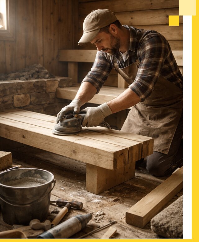 Ремонт бань под ключ в Серпухове с гарантией качества и сроков