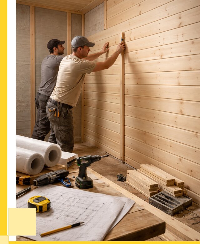 Обшивка бани вагонкой в Серпухове от 1219 р., ЭриданСрп