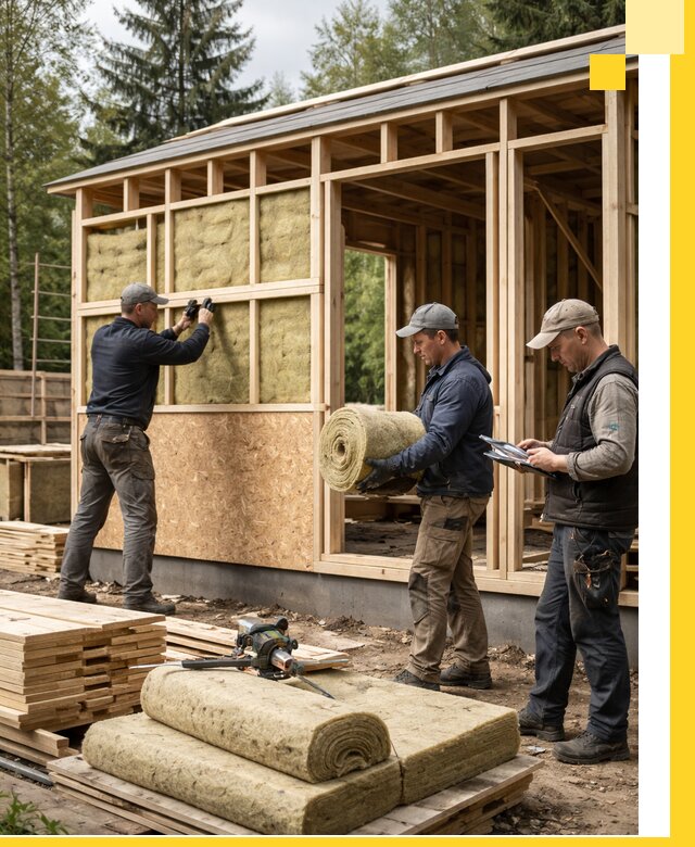 Проектирование и строительство каркасных бань в Серпухове под ключ