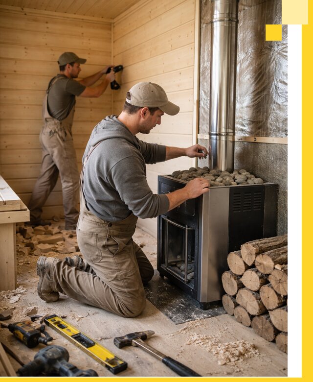 Строительство деревянных бань под ключ в Серпухове проекты и монтаж