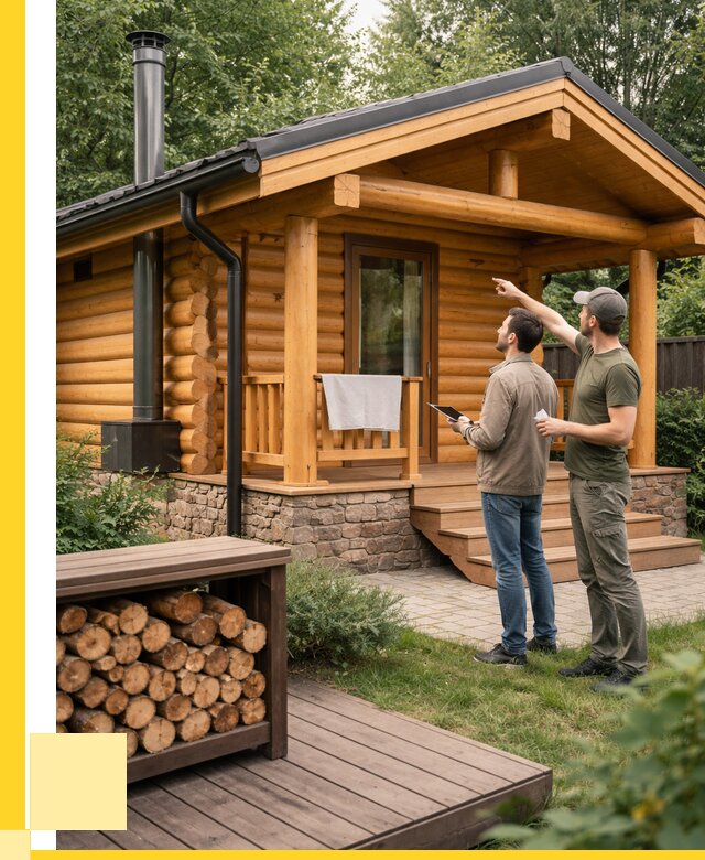 Бани для дачи под ключ в Серпухове от 254025 р. | ЭриданСрп