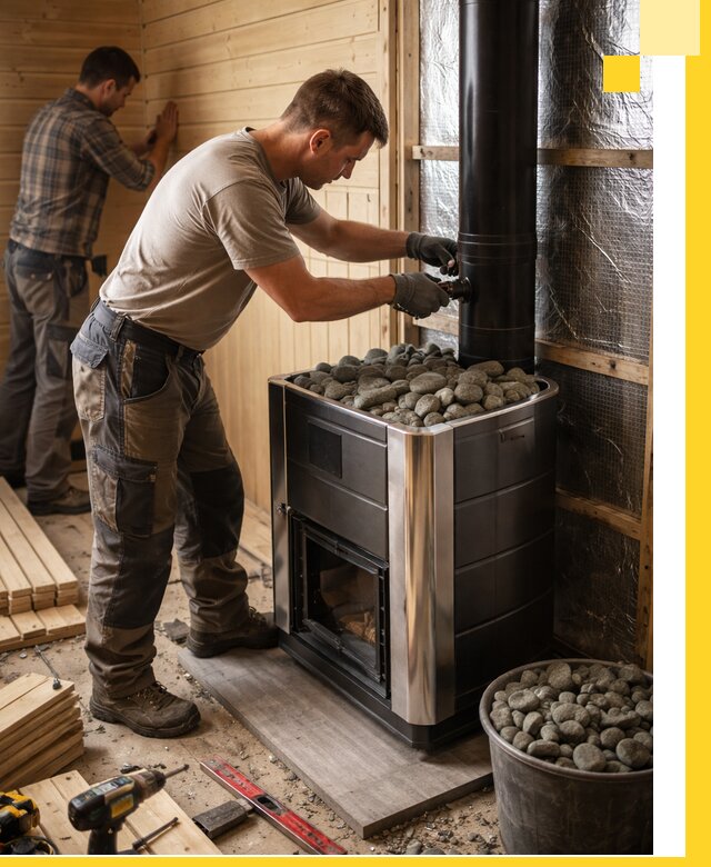 Проектирование и строительство парилок для бани в Серпухове под ключ