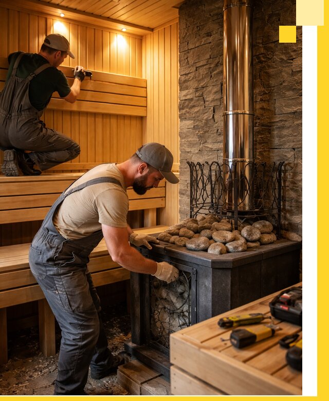 Комплексный дизайн бань, саун и зон отдыха в Серпухове