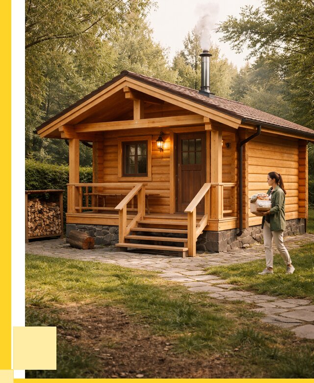 Купить баню под ключ в Серпухове от 660465 р. | ЭриданСрп