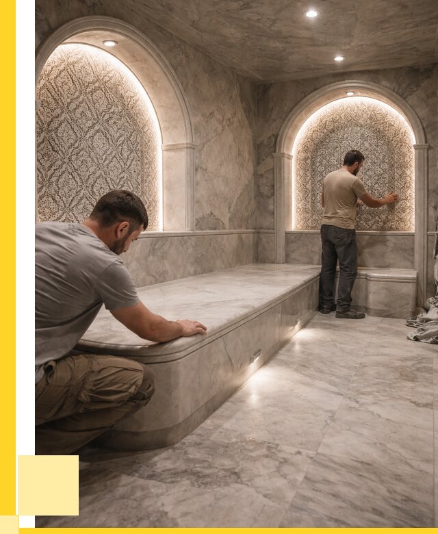 Турецкие бани под ключ в Серпухове от 254025 р. | ЭриданСрп