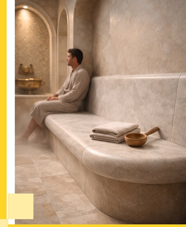 Сиденья для хамама в Серпухове под ключ от 12193 р. | ЭриданСрп