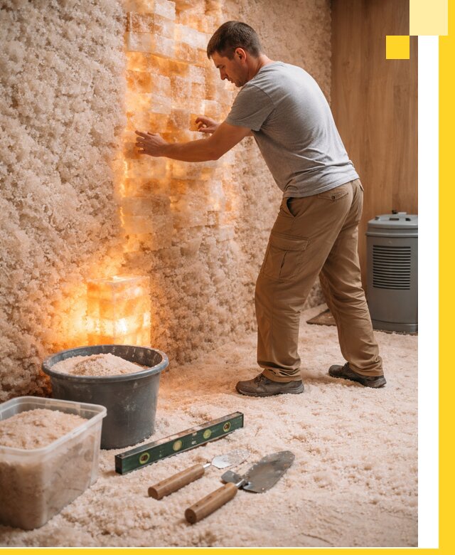 Проектирование и монтаж соляных комнат в Серпухове под ключ