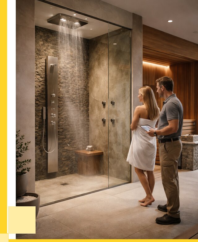 Купить душ впечатлений для дома в Серпухове от 86369 р. | ЭриданСрп