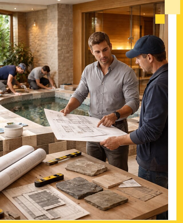 Проектирование SPA зон под ключ в Серпухове с инженерией